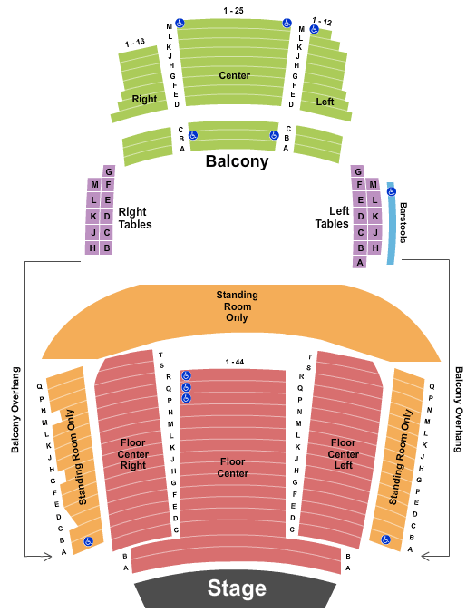 Hard Rock Live Live Seating Chart
